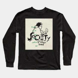 Into the Wild - Society (Texture) Long Sleeve T-Shirt